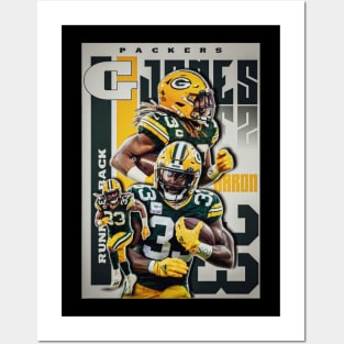 Aaron Jones 33 Posters and Art